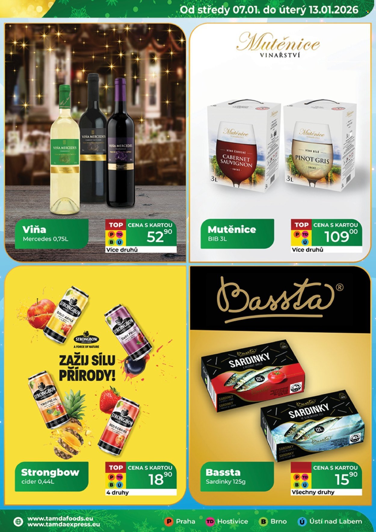 TAMDA FOODS leták - Od středy 7.1.2026 (2026-01-07 - 2026-01-13)