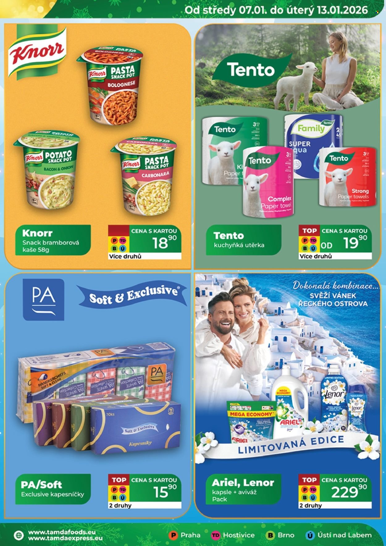 TAMDA FOODS leták - Od středy 7.1.2026 (2026-01-07 - 2026-01-13)