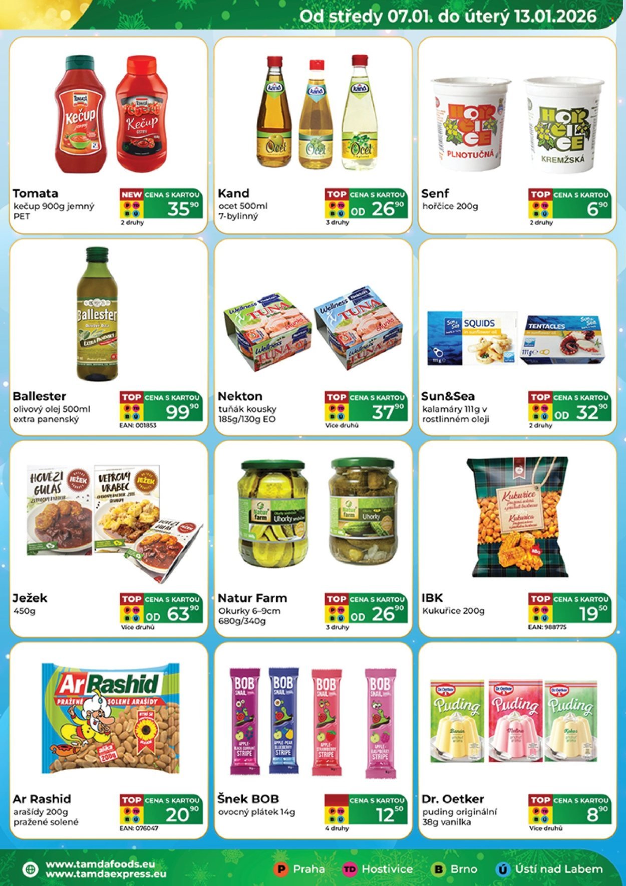 TAMDA FOODS leták - Od středy 7.1.2026 (2026-01-07 - 2026-01-13)