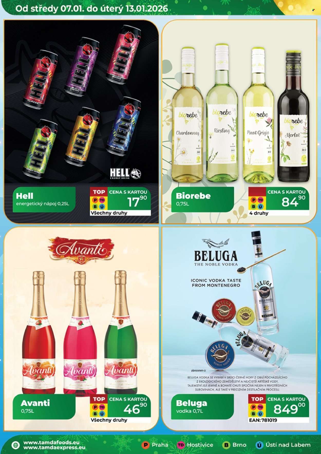 TAMDA FOODS leták - Od středy 7.1.2026 (2026-01-07 - 2026-01-13)