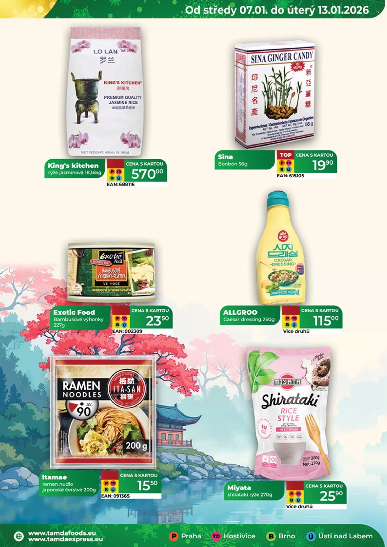 TAMDA FOODS leták - Od středy 7.1.2026 (2026-01-07 - 2026-01-13)