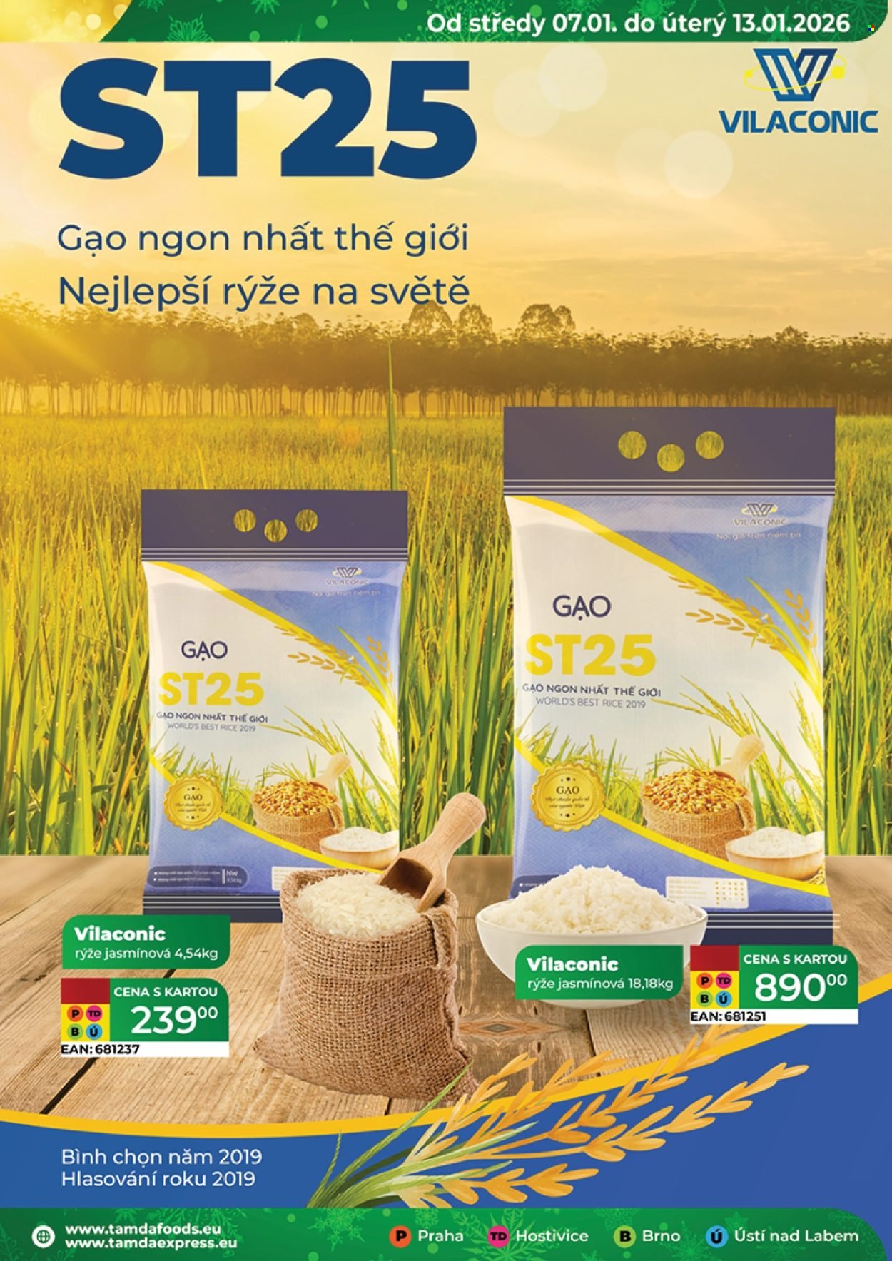 TAMDA FOODS leták - Od středy 7.1.2026 (2026-01-07 - 2026-01-13)