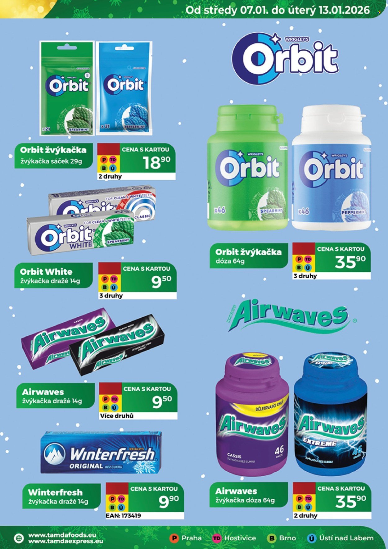 TAMDA FOODS leták - Od středy 7.1.2026 (2026-01-07 - 2026-01-13)