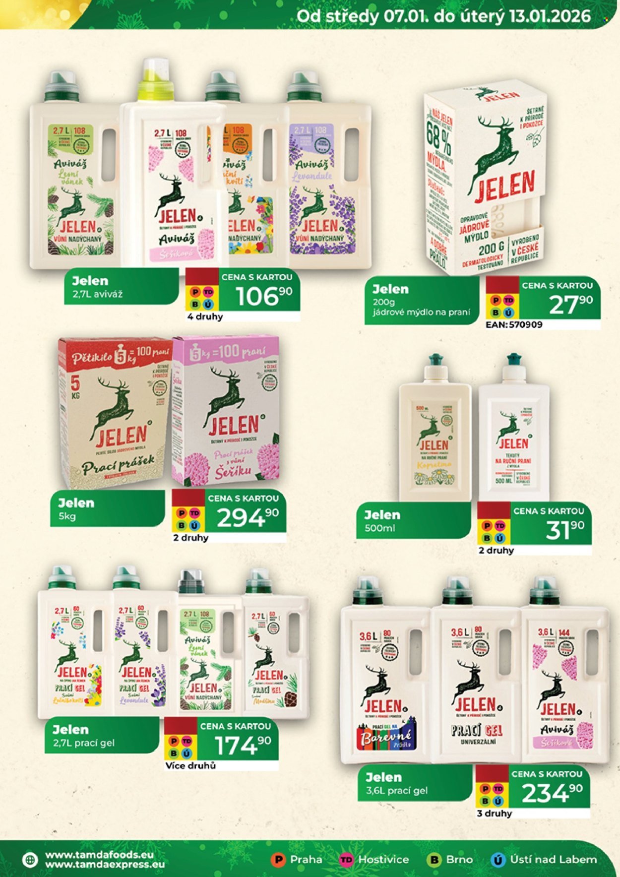 TAMDA FOODS leták - Od středy 7.1.2026 (2026-01-07 - 2026-01-13)