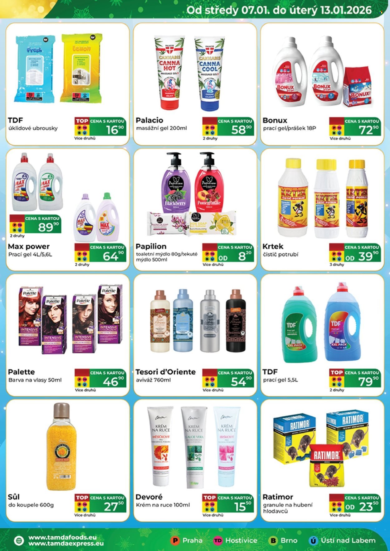 TAMDA FOODS leták - Od středy 7.1.2026 (2026-01-07 - 2026-01-13)