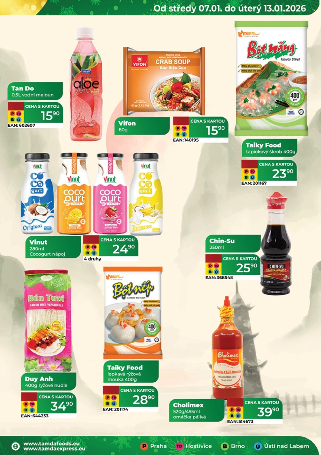 TAMDA FOODS leták - Od středy 7.1.2026 (2026-01-07 - 2026-01-13)