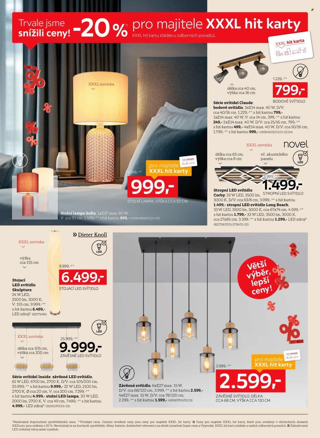 XXXLUTZ leták - XXXL výběr osvětlení a podlah (2025-10-27 - 2025-11-23)