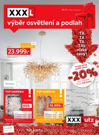 XXXLUTZ leták - XXXL výběr osvětlení a podlah (2025-10-27 - 2025-11-23)