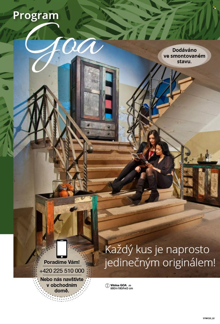 SCONTO NÁBYTEK leták - Nábytek z masivu