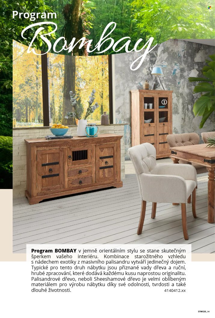 SCONTO NÁBYTEK leták - Nábytek z masivu