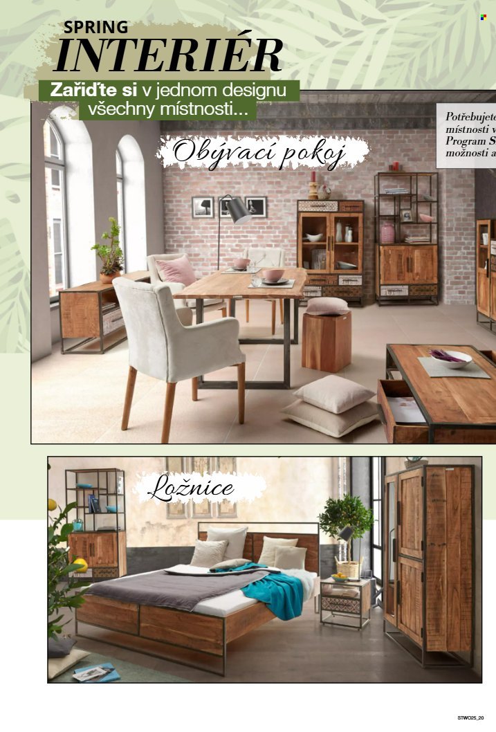 SCONTO NÁBYTEK leták - Nábytek z masivu
