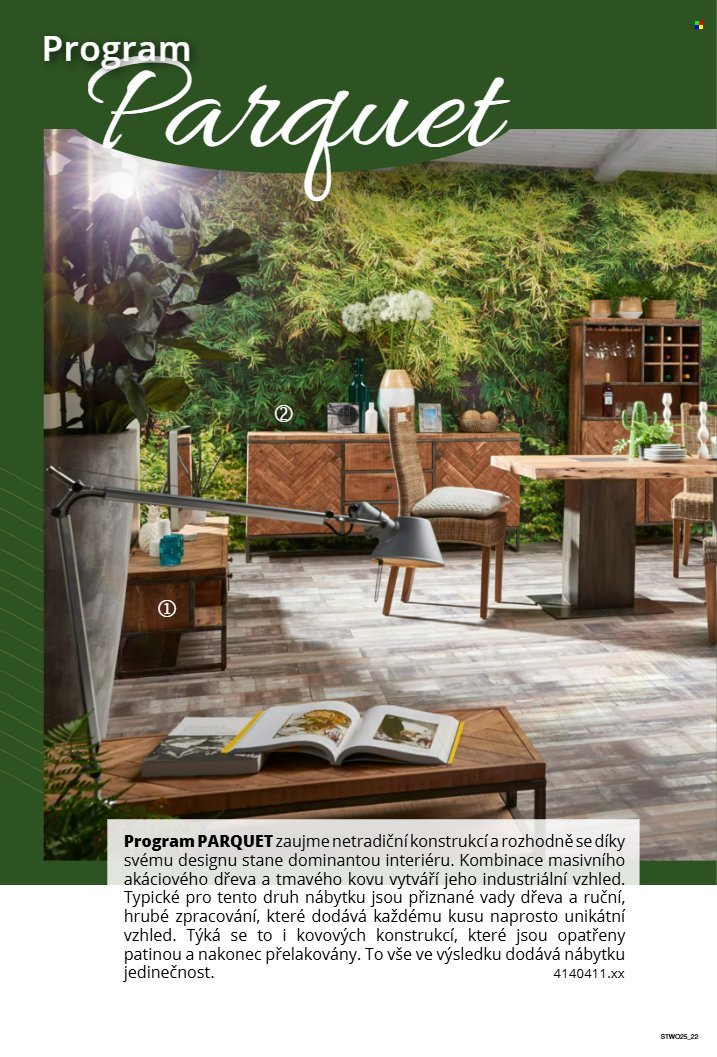SCONTO NÁBYTEK leták - Nábytek z masivu