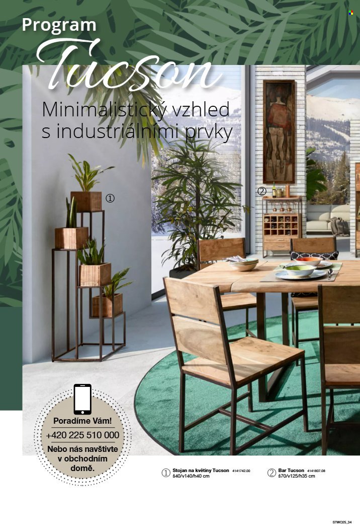 SCONTO NÁBYTEK leták - Nábytek z masivu