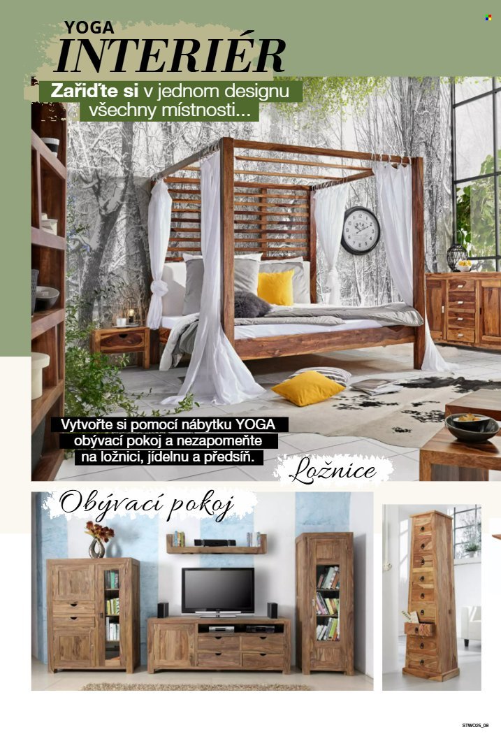 SCONTO NÁBYTEK leták - Nábytek z masivu