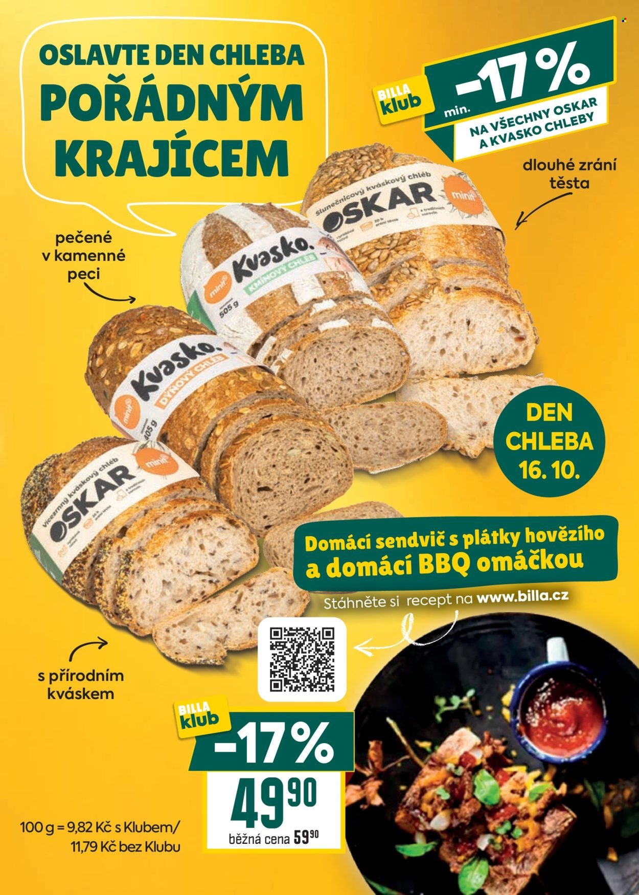 BILLA leták - Velký leták