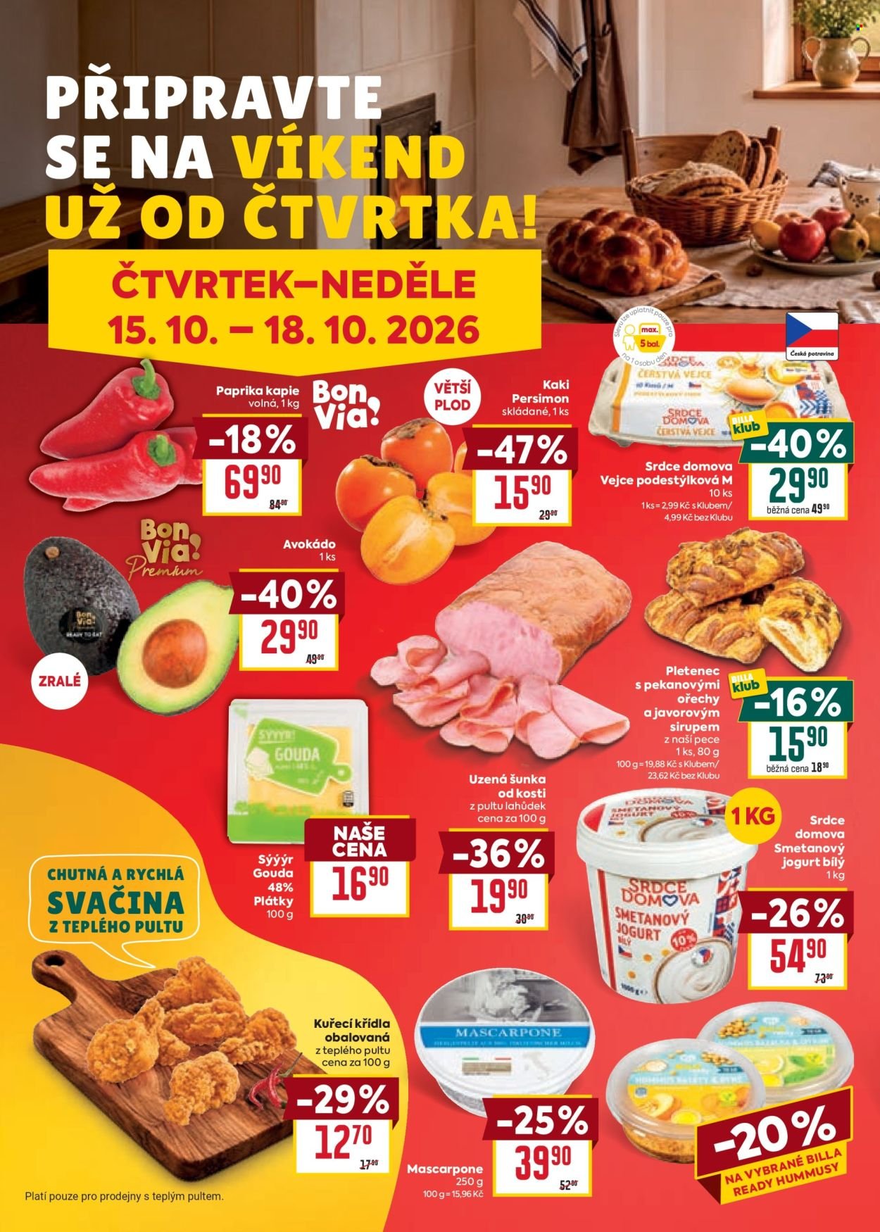 BILLA leták - Velký leták