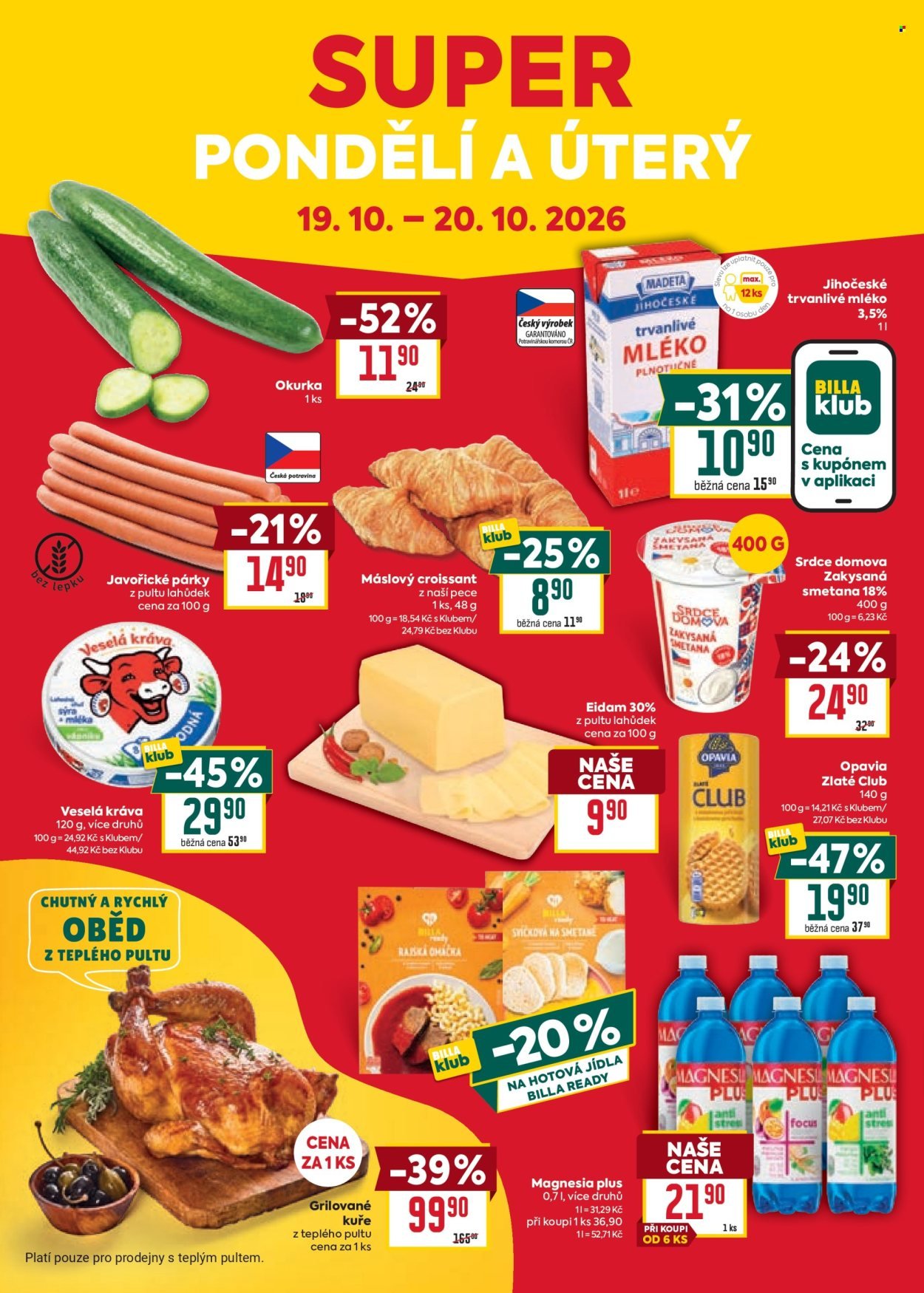 BILLA leták - Velký leták