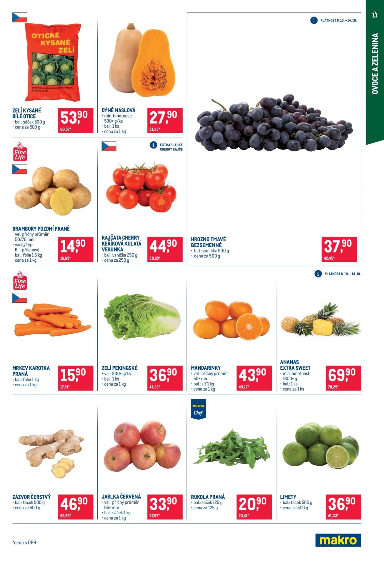MAKRO leták - Pro milovníky jídla (2025-10-08 - 2025-10-21)
