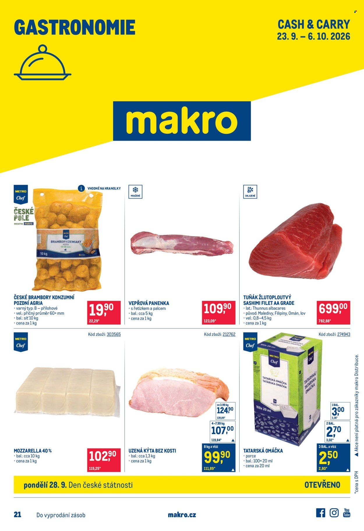 MAKRO leták - Gastronomie