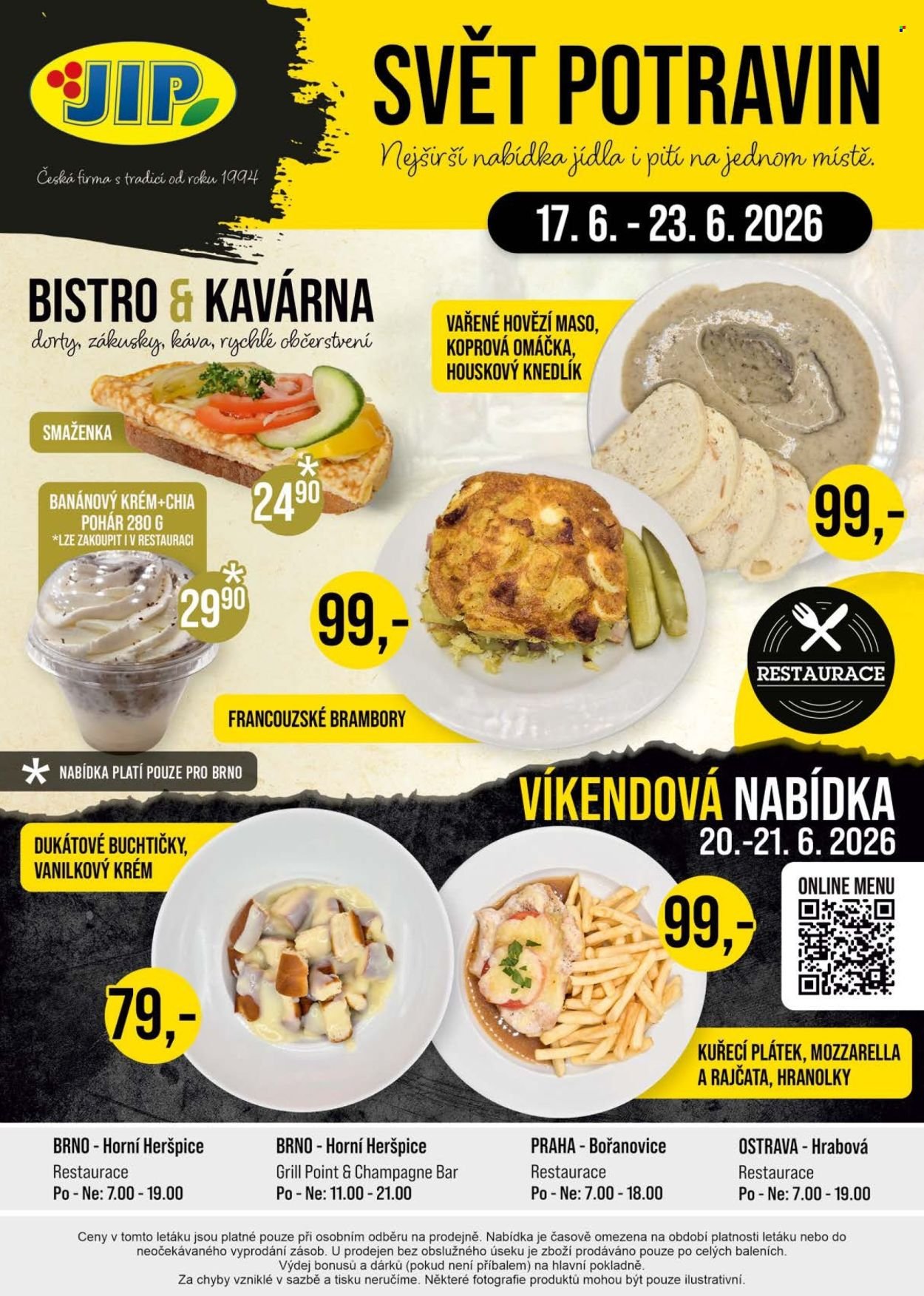 JIP leták - Svět potravin