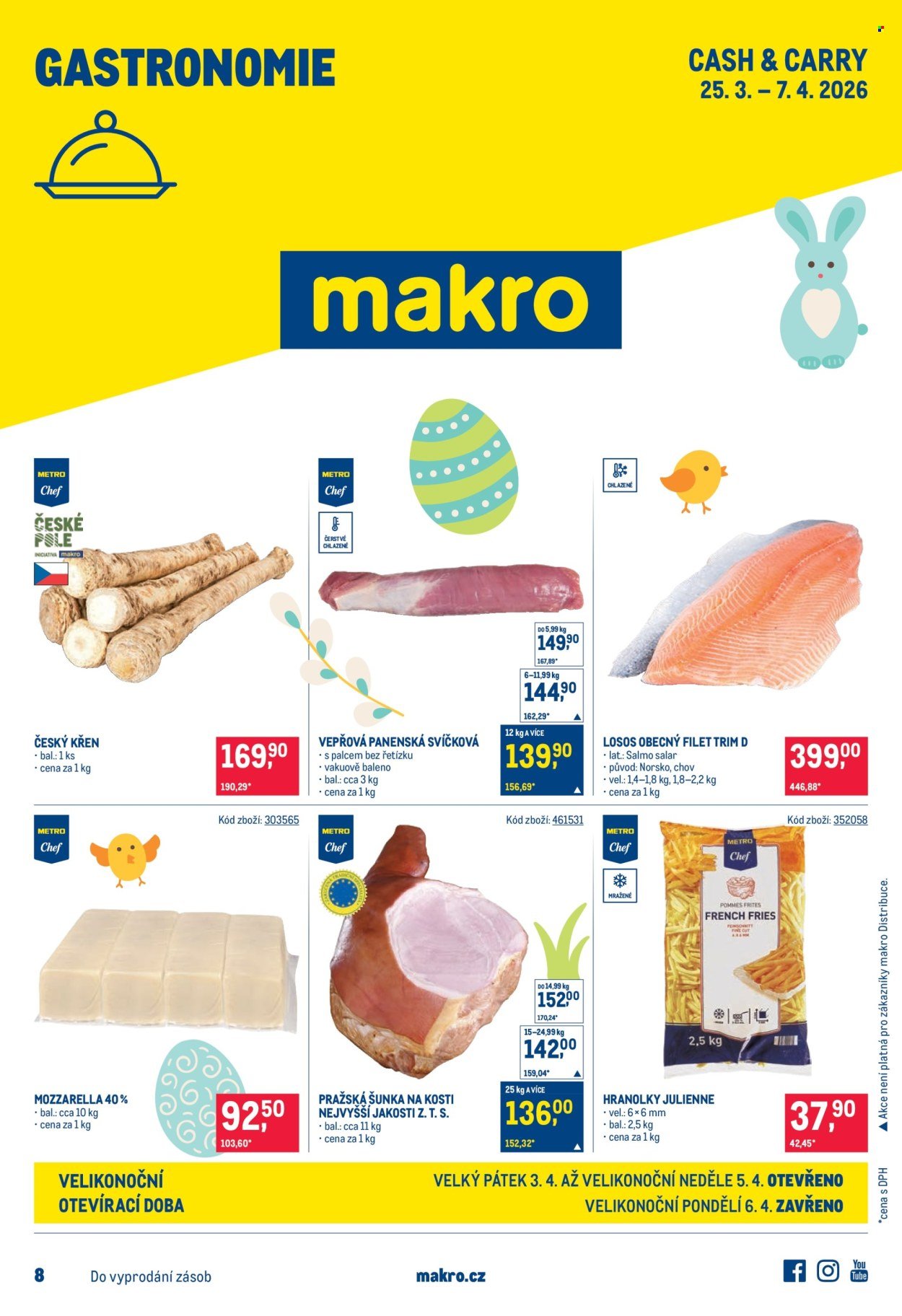 MAKRO leták - Gastronomie (2026-03-25 - 2026-04-07)