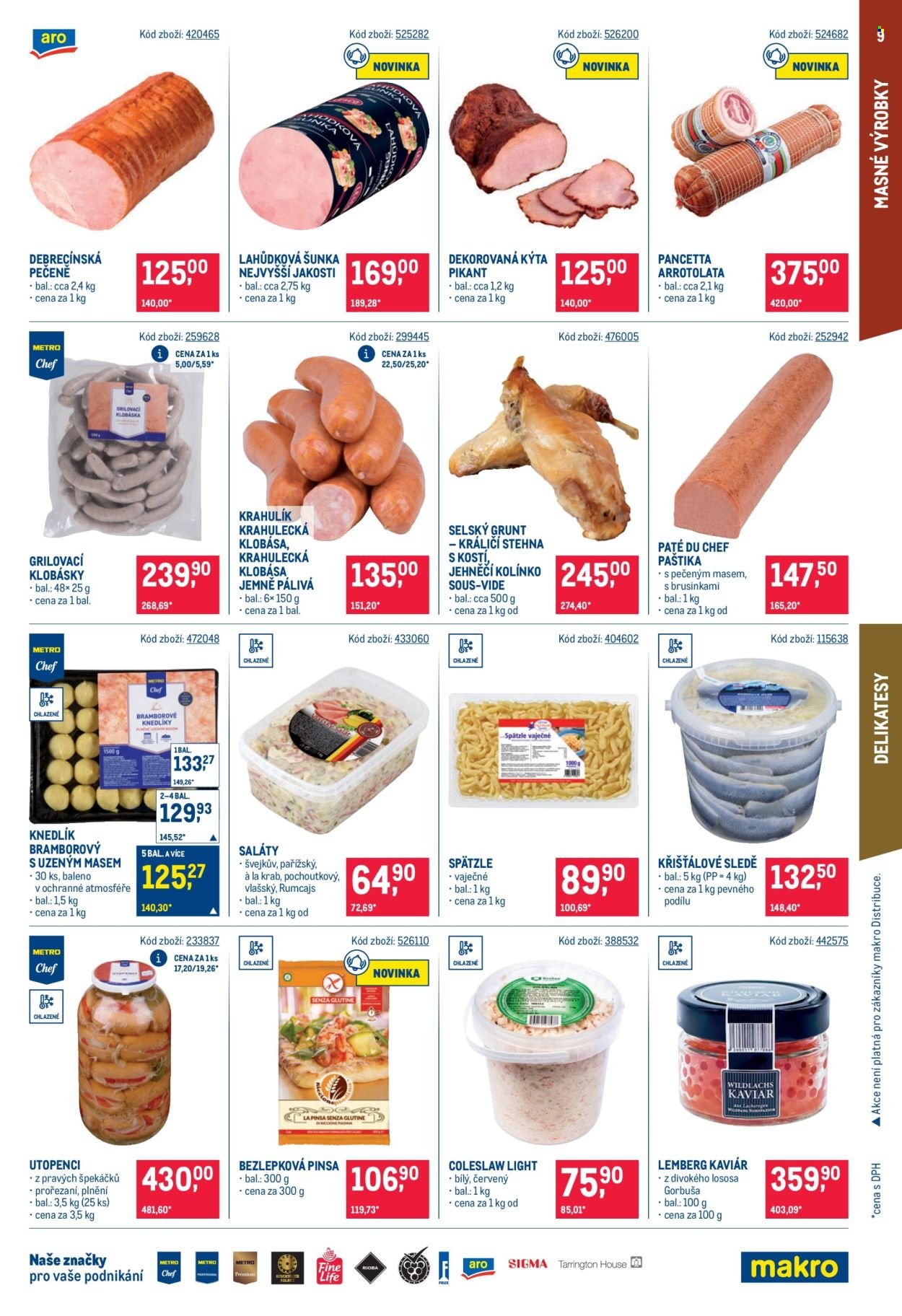 MAKRO leták - Gastronomie (2026-03-25 - 2026-04-07)