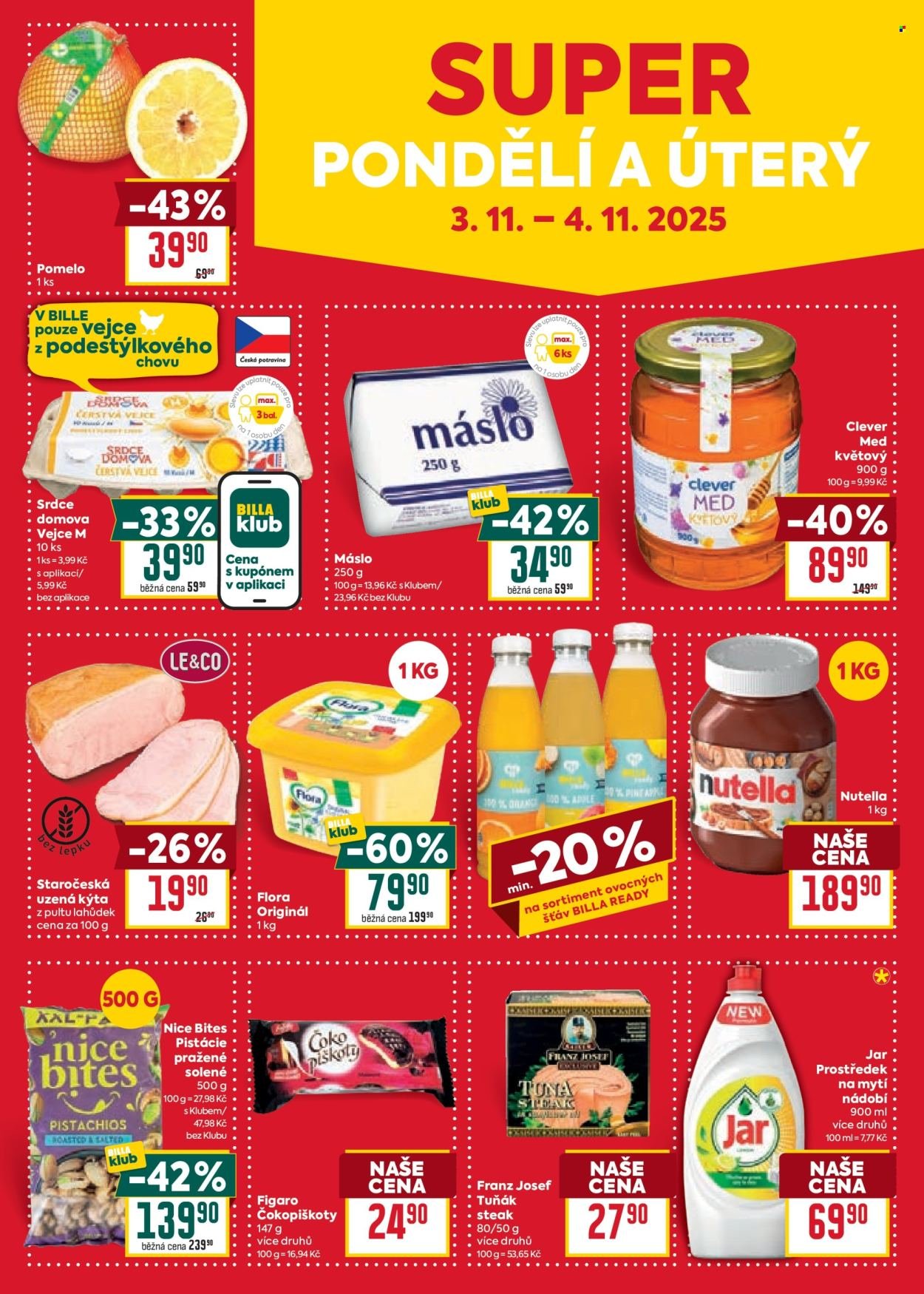 BILLA leták - Velký leták (2025-10-29 - 2025-11-04)