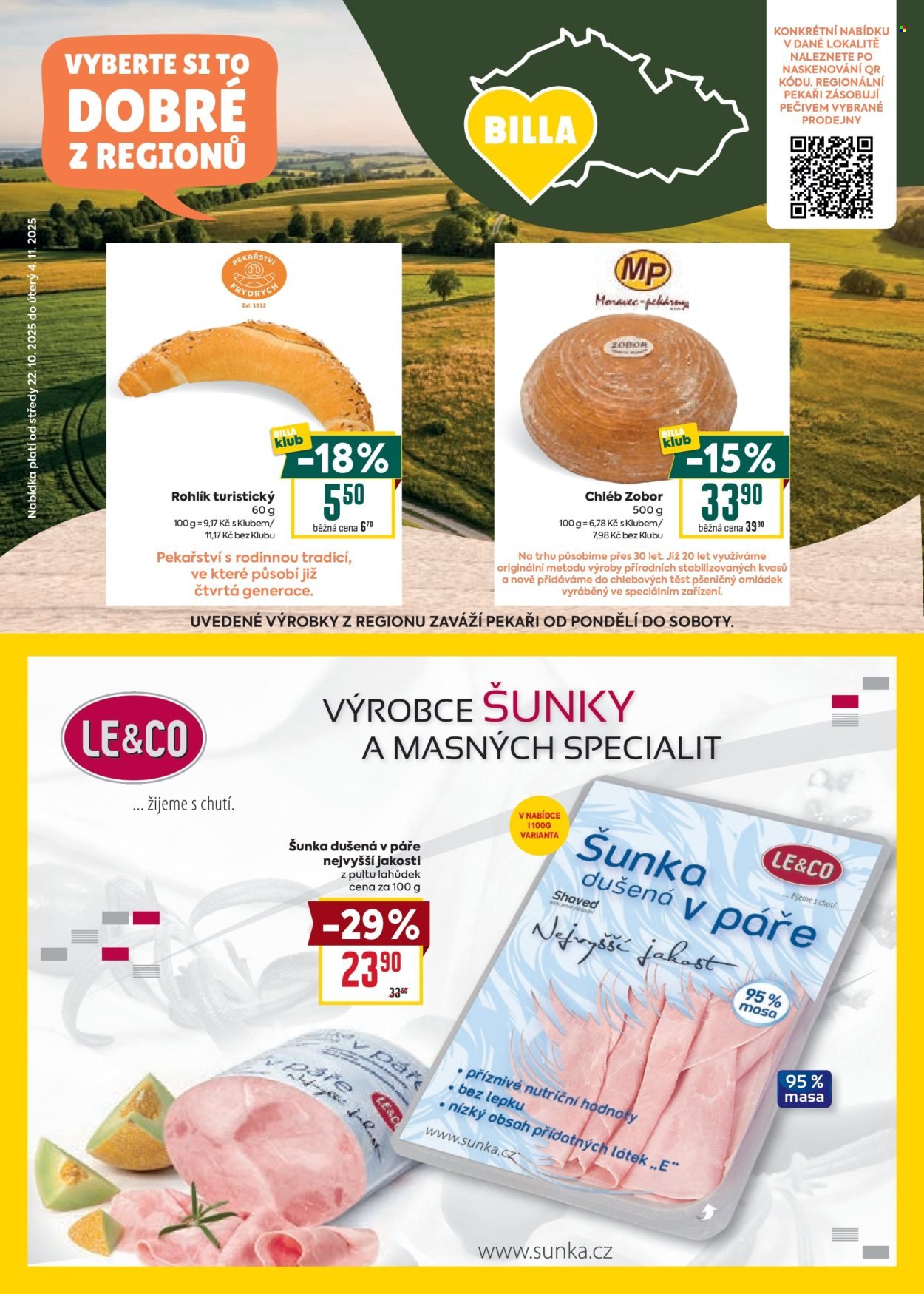 BILLA leták - Velký leták (2025-10-29 - 2025-11-04)