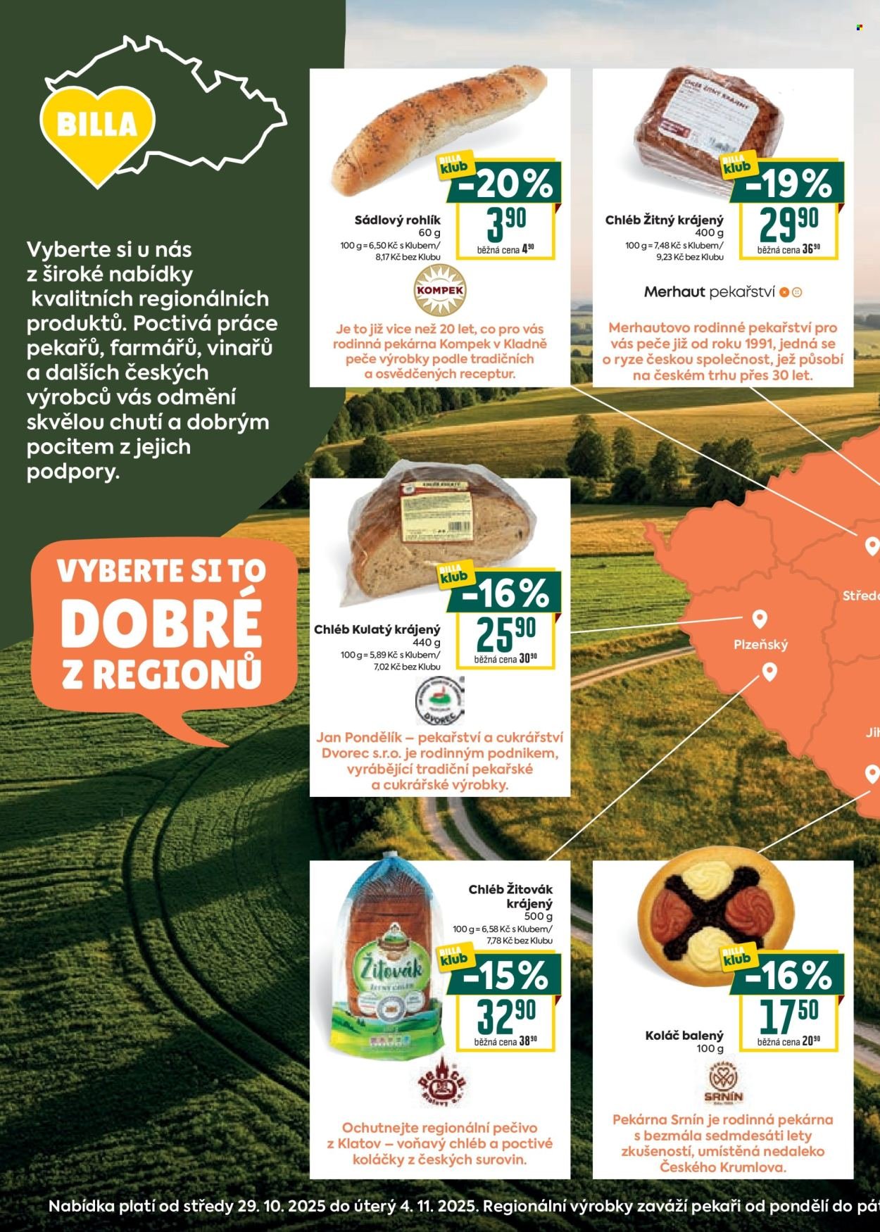 BILLA leták - Velký leták (2025-10-29 - 2025-11-04)