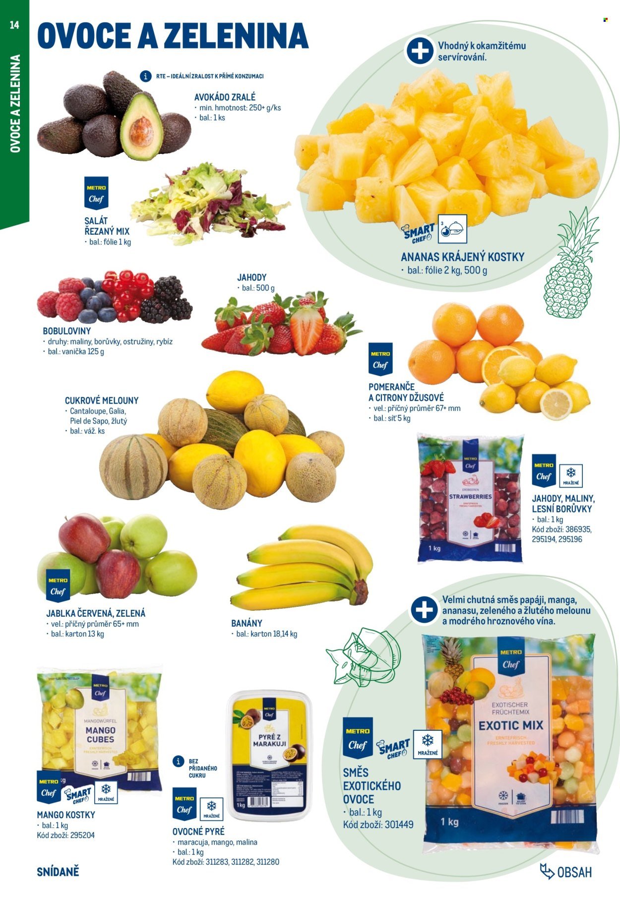 MAKRO leták - Snídaně