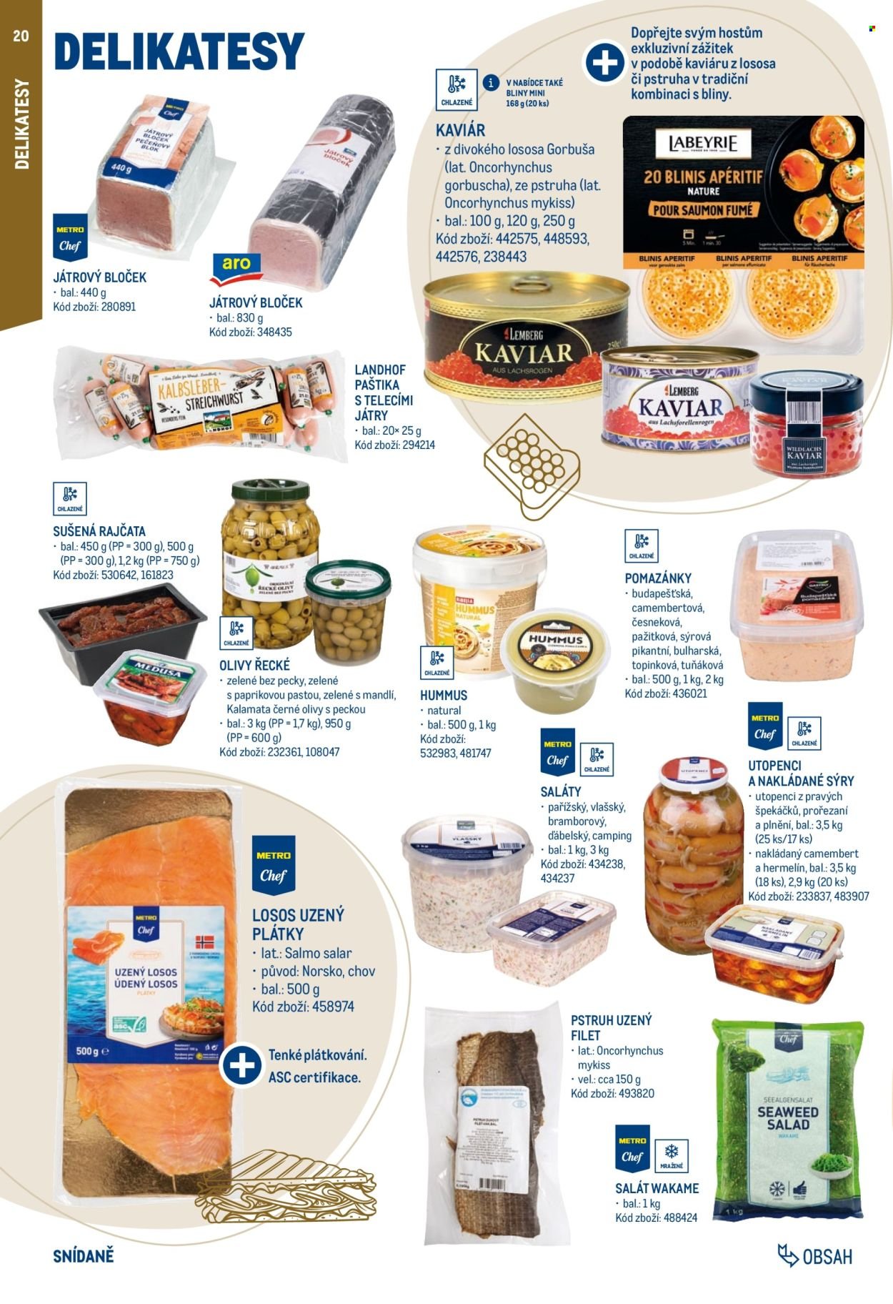 MAKRO leták - Snídaně