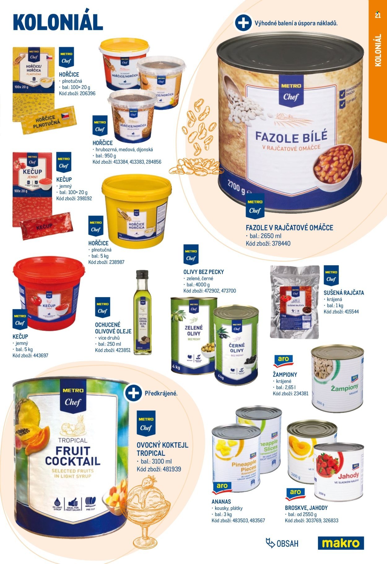 MAKRO leták - Snídaně