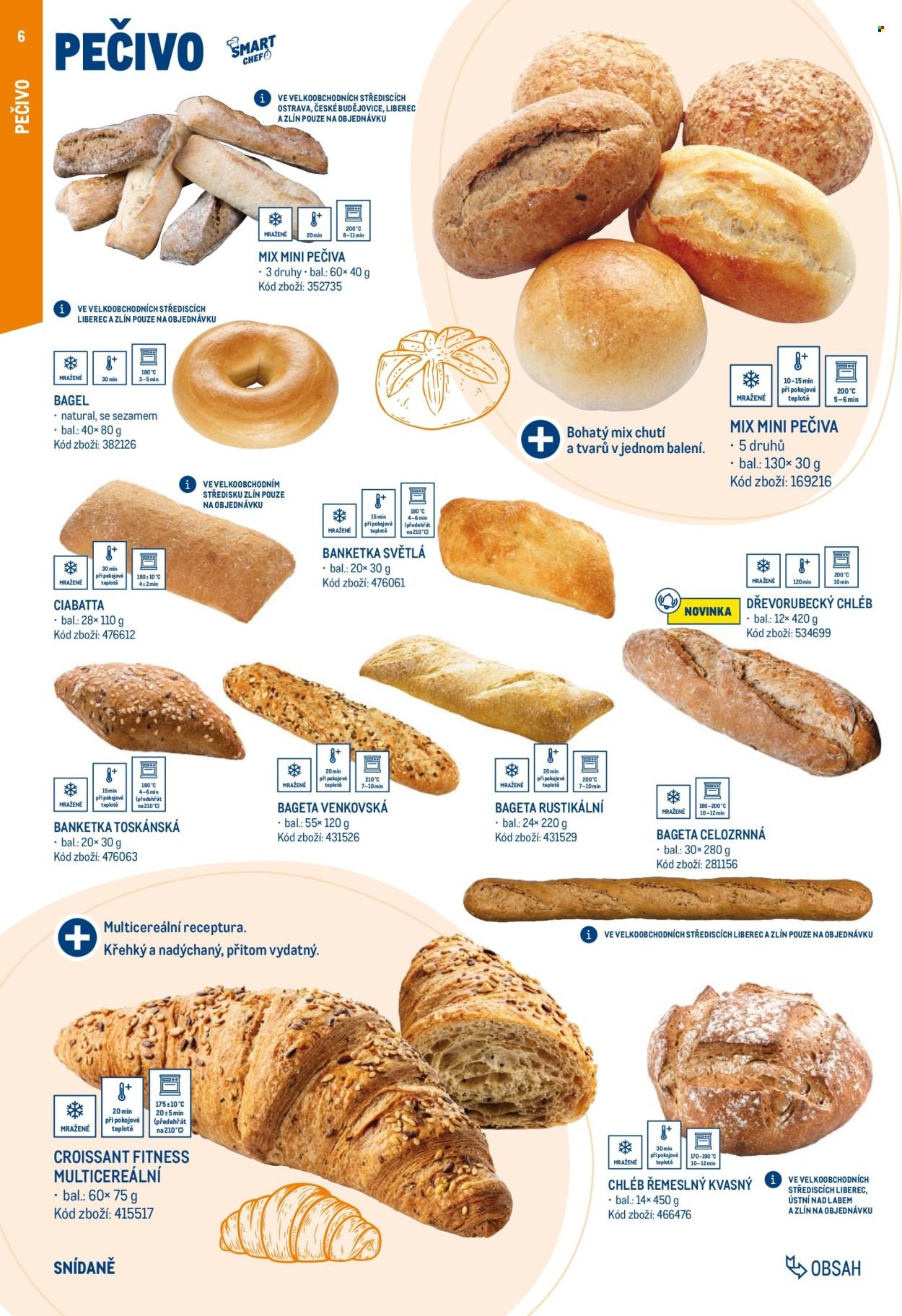 MAKRO leták - Snídaně
