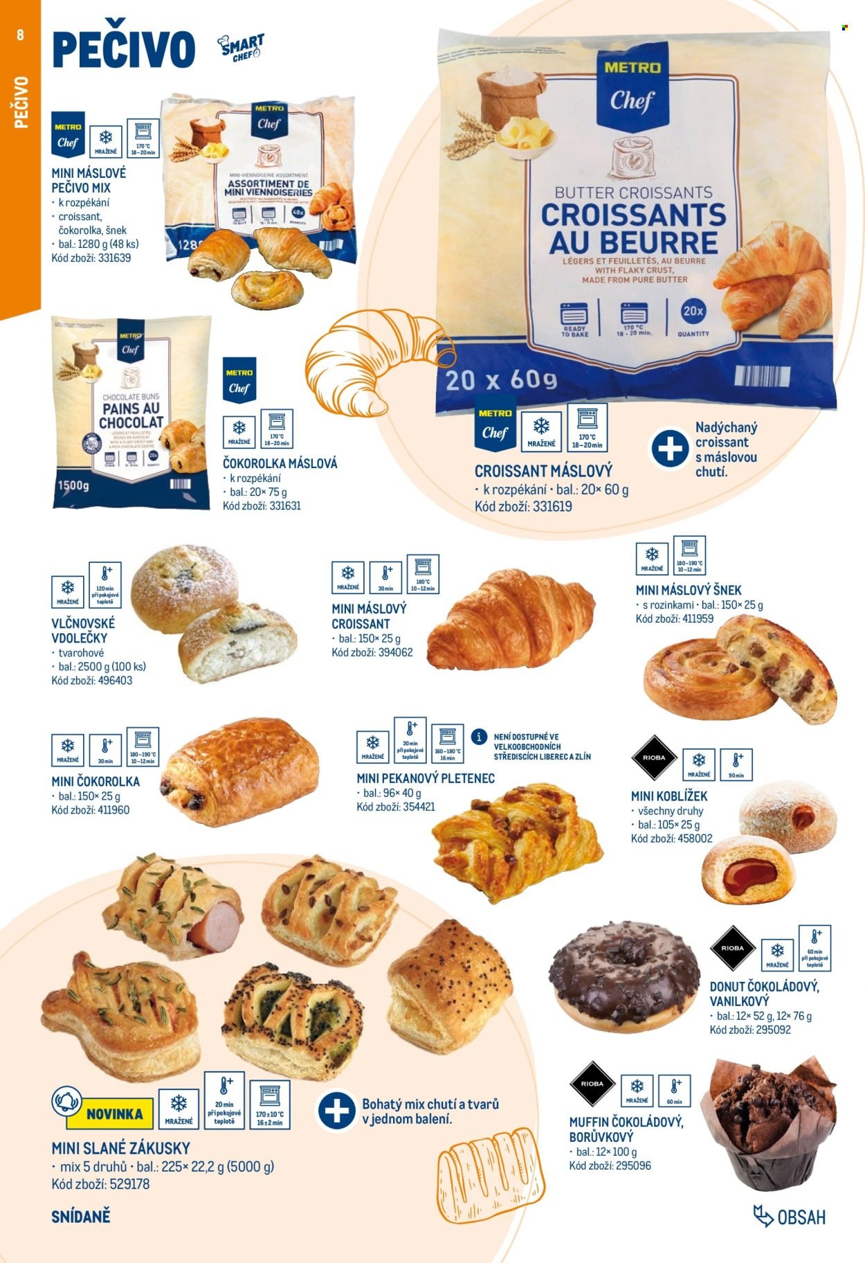 MAKRO leták - Snídaně