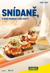 MAKRO leták - Snídaně