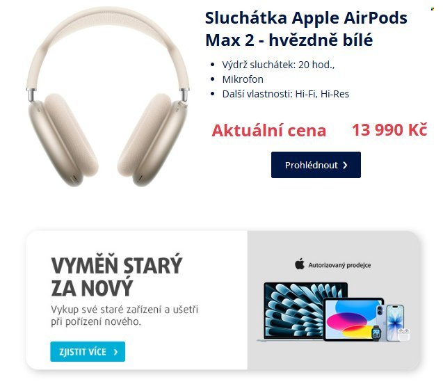 DATART leták - Řada Iphone 17 již od 7 790 Kč díky výkupu s bonusem