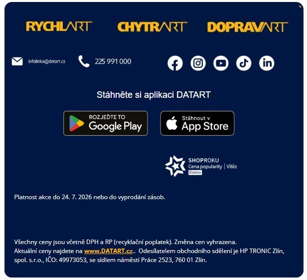 DATART leták - Řada Iphone 17 již od 7 790 Kč díky výkupu s bonusem