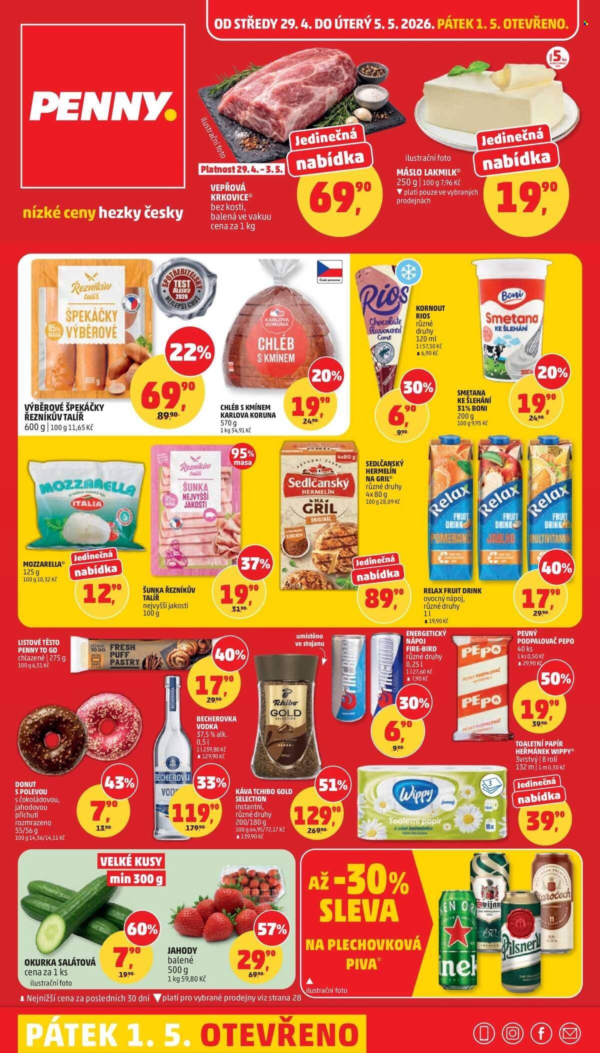 PENNY leták - nízké ceny hezky česky (2026-04-29 - 2026-05-05)