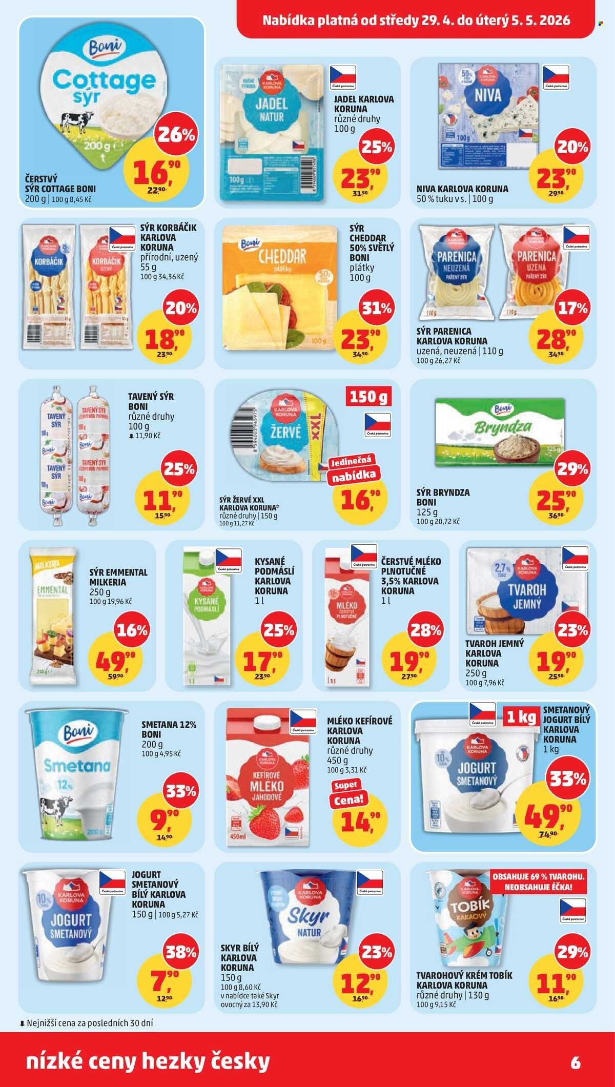 PENNY leták - nízké ceny hezky česky (2026-04-29 - 2026-05-05)