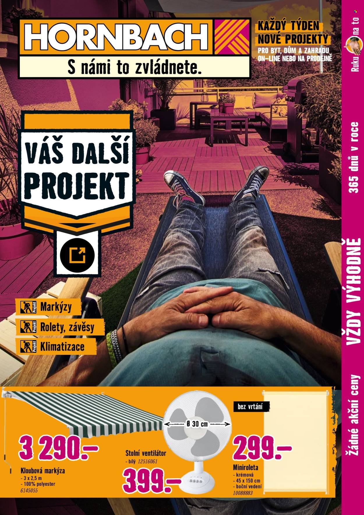 HORNBACH leták - Váš další projekt - Sluneční ochrana