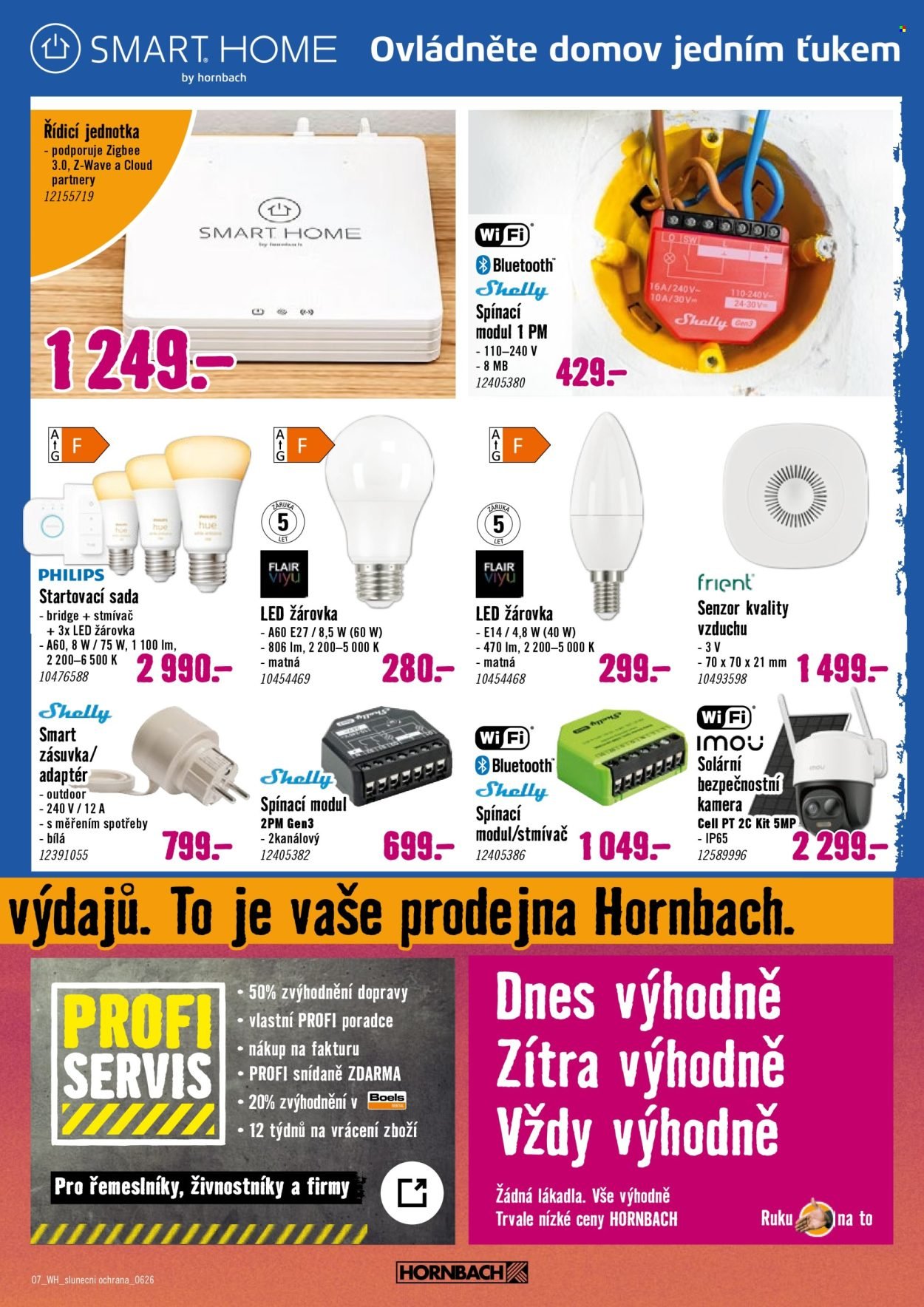 HORNBACH leták - Váš další projekt - Sluneční ochrana