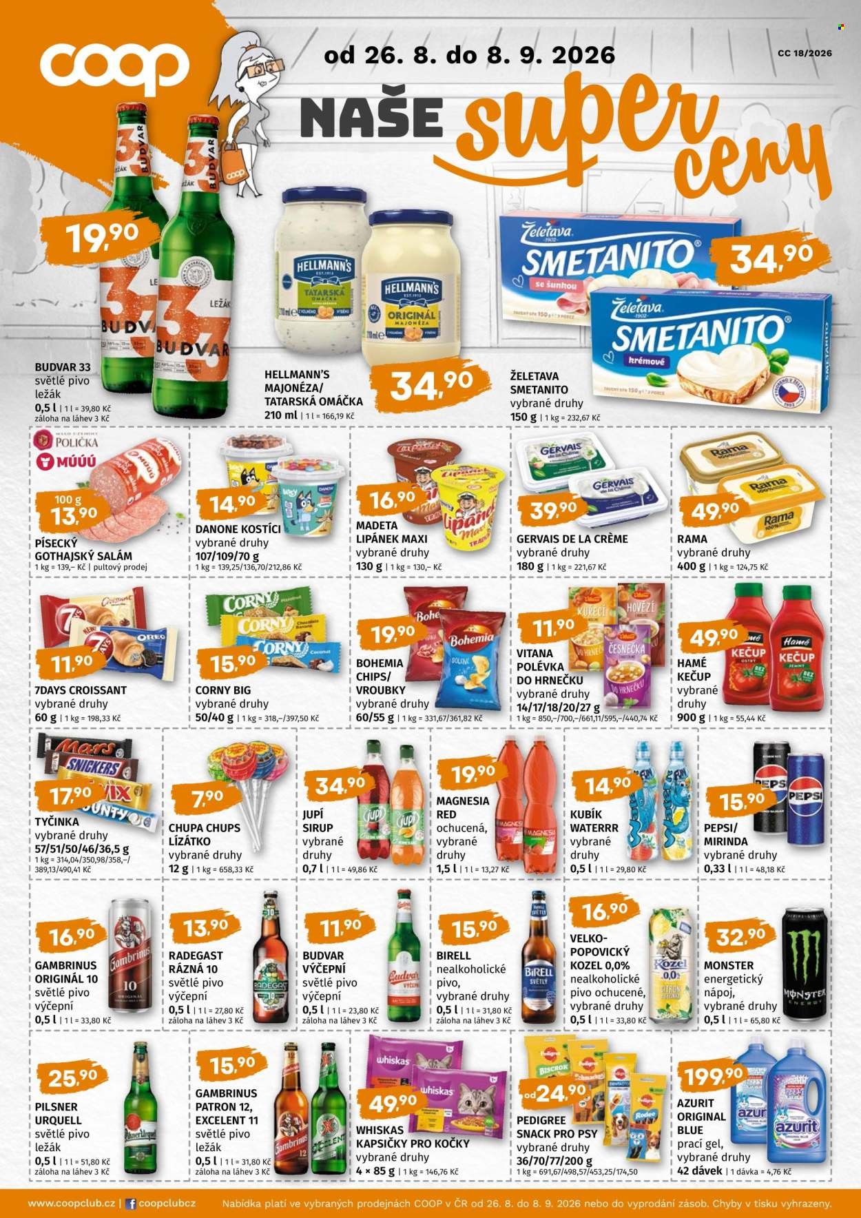 TREFA COOP leták - Od středy 26.8.2026