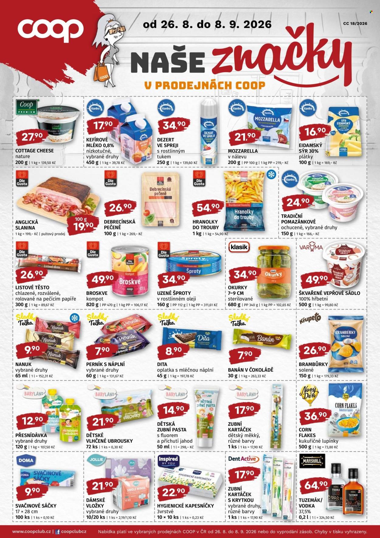 TREFA COOP leták - Od středy 26.8.2026