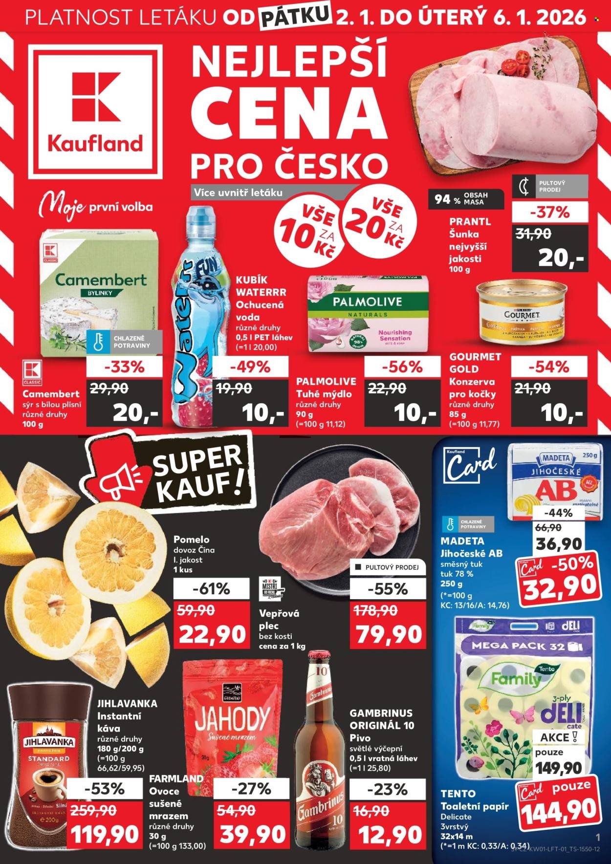 KAUFLAND leták - Od pátku 2.1.2026 (2026-01-02 - 2026-01-06)