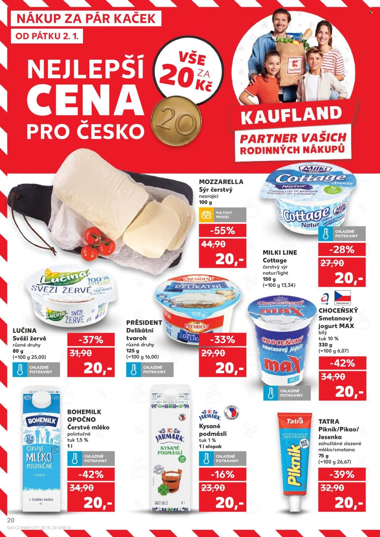 KAUFLAND leták - Od pátku 2.1.2026 (2026-01-02 - 2026-01-06)