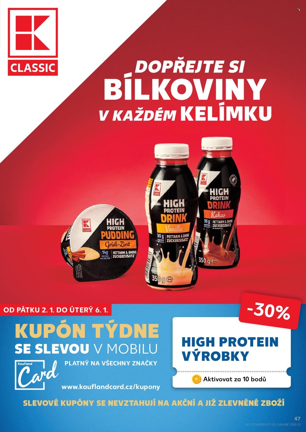 KAUFLAND leták - Od pátku 2.1.2026 (2026-01-02 - 2026-01-06)