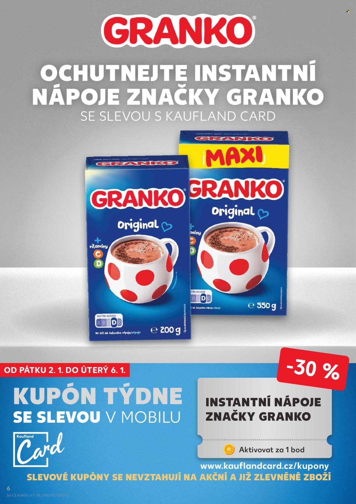 KAUFLAND leták - Od pátku 2.1.2026 (2026-01-02 - 2026-01-06)