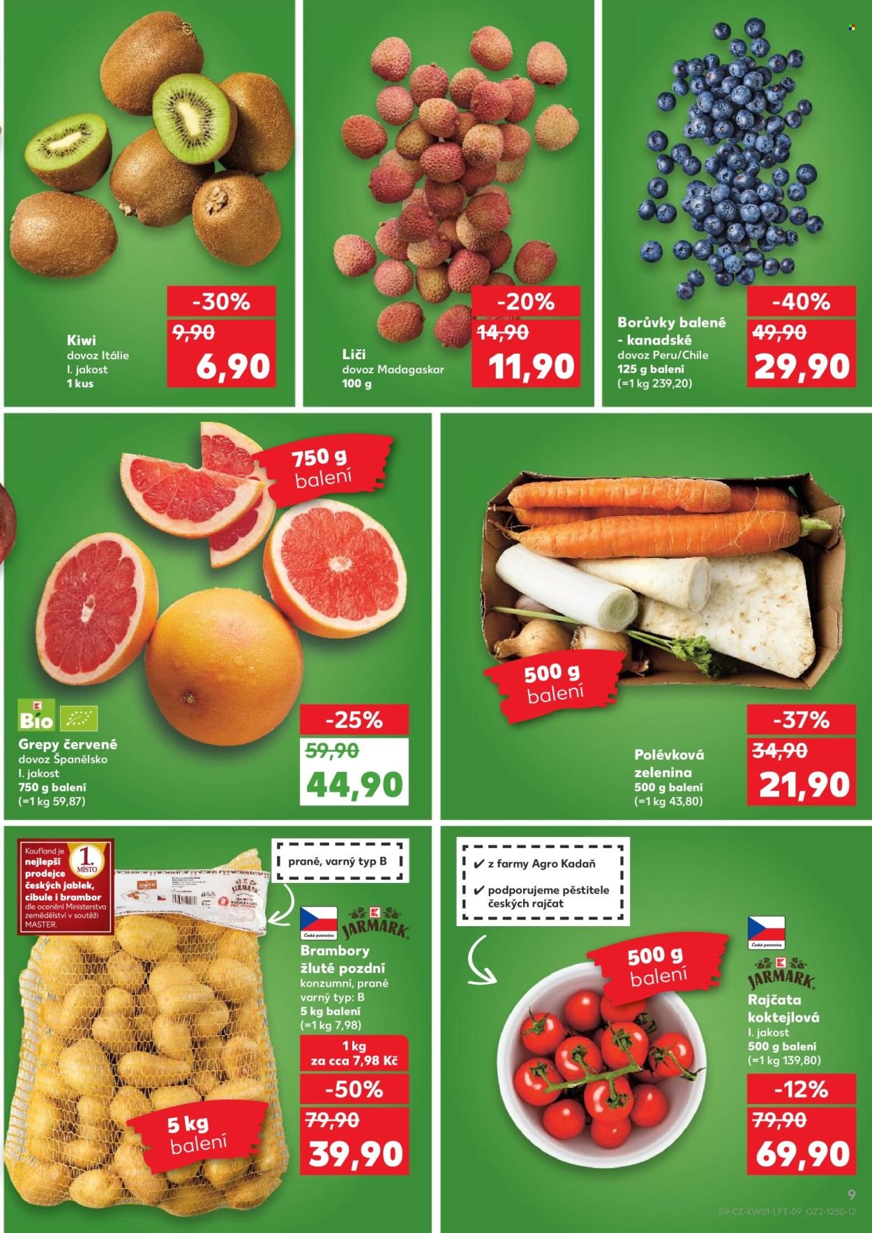 KAUFLAND leták - Od pátku 2.1.2026 (2026-01-02 - 2026-01-06)