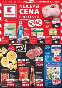 KAUFLAND leták - Od pátku 2.1.2026 (2026-01-02 - 2026-01-06)