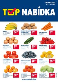 MAKRO leták - TOP ovoce a zelenina (2026-01-08 - 2026-01-14)